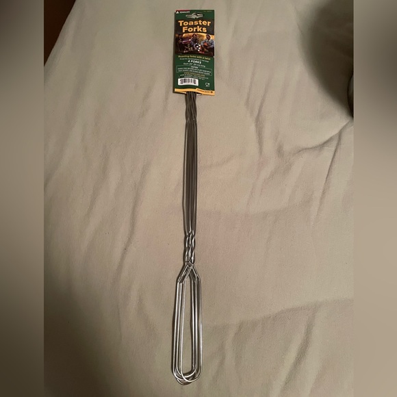 Kitchen Campfire Pack Of 4 New Toaster Smores Forks For Summer